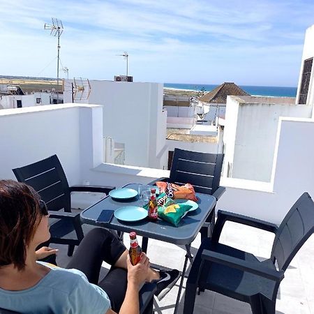 Brand New - Casa El Cuartel With Private Seaview Rooftop Conil De La Frontera Eksteriør billede