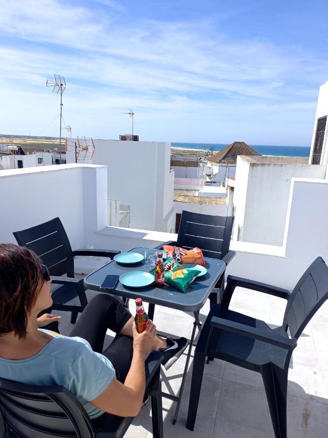 Brand New - Casa El Cuartel With Private Seaview Rooftop Conil De La Frontera Eksteriør billede