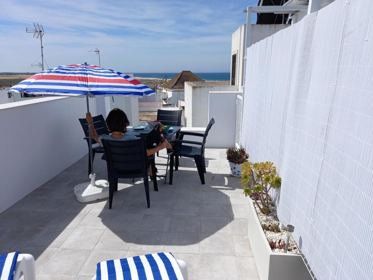 Brand New - Casa El Cuartel With Private Seaview Rooftop Conil De La Frontera Eksteriør billede